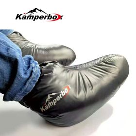 Kamperbox Down Slippers Down Socks Camping Down Booties For Sleeping Bag Camping AQ3