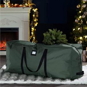 Large Christmas Tree Storage Bag 600D Oxford Cloth Artificial Christmas Tree Storage Bag Holiday Wrap 9 Foot Christmas Tree