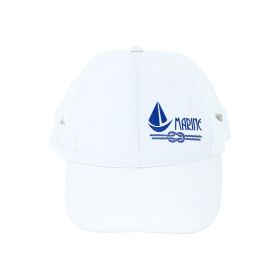 Anemoss Marine Sailboat Trucker Hat Unisex White