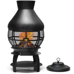 Patio Wood Burning Chimneys Fireplace